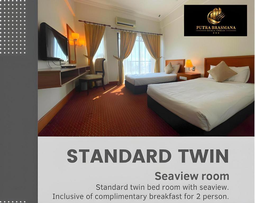 Putra Brasmana Hotel Kuala Perlis Esterno foto